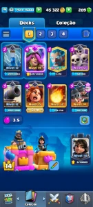 Conta De Clash Topzera [Troféus: 9700] [10 Evos / 5 Elite] - Clash Royale