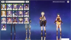 Conta Genshin Impact Ganyu + Harpa Celestial AR 26