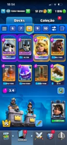 Conta Clash Royale