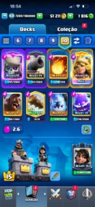 Conta Clash Royale