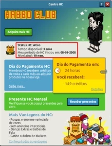 Conta Habbo 2006 Lendária