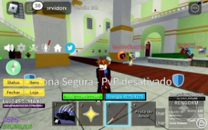 Conta de blox fruits apenas por 10 reais - Roblox