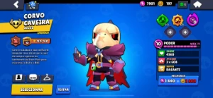 Conta Brawl Stars 73/76, +24k troféus e diversas skins