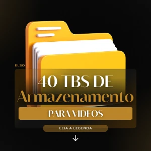 40 Terabyts Armazenamento - Outros