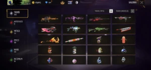 💎 Conta Gemada Ff - Lvl 72 | 26 Passes| 360 Skins 💎 - Free Fire