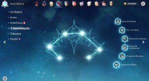 Conta genshin com raiden shogun, zhongli, ganyu, jean c2... - Genshin Impact