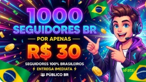 Instagram Brasil – Seguidores BR - A Partir De R$ 5