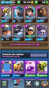CLASH OF CLANS CV10 COM CLASH ROYALE ARENA 12 8 LENDARIAS