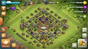 CLASH OF CLANS CV10 COM CLASH ROYALE ARENA 12 8 LENDARIAS