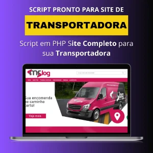 👨‍💻🚚Script PHP: Site Transportadora Completo + Painel Adm - Others