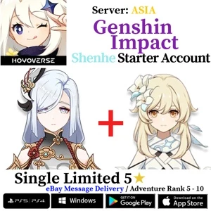 [Asia/AS] [INSTANT] Genshin Impact Shenhe Starter Female