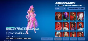 Conta fortnite com algumas Skins e Emotes ícones