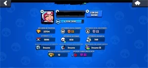 Conta Brawl stars 22k troféus , 52/58 brawlers antiga (2018)