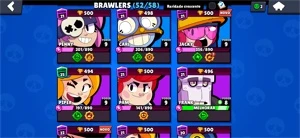 Conta Brawl stars 22k troféus , 52/58 brawlers antiga (2018)