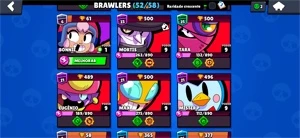 Conta Brawl stars 22k troféus , 52/58 brawlers antiga (2018)