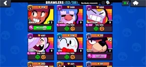 Conta Brawl stars 22k troféus , 52/58 brawlers antiga (2018)