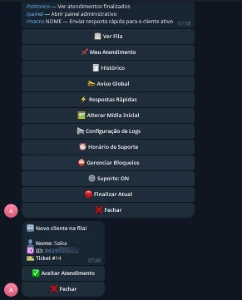 Bot Atendimento Telegram Script Python