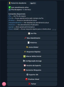 Bot Atendimento Telegram Script Python