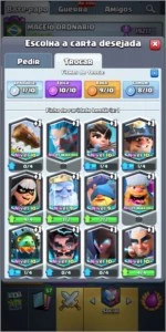 Conta Clash Royale Lendária lvl 13 todos as torres