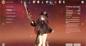 CONTA PERFEITA GENSHIM IMPACT - Genshin Impact