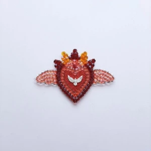 Milagro Mexicano com Asa Divino Barroco - Artesanato e Personalizados