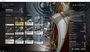 Épica conta de Warframe lvl 2°Nível Lendario + Rivens God Ro - Steam