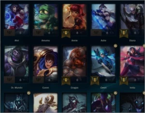 conta lol master poucos game - League of Legends