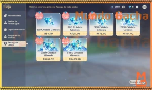 🟢GENSHIN IMPACT REROLL COM GEMA ESSENCIAL + DESTINOS ✨🔥