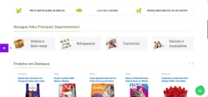 Loja Para Pet Shop em Wordpress  Roda em PHP 8.4 - Sites, Lojas e Sistemas Prontos Sites e Scripts