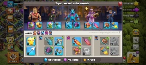 Clash of Clans CV 15 COM ***5** CONSTRUTORES