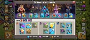 Clash of Clans CV 15 COM ***5** CONSTRUTORES