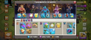 Clash Of Clans Cv 15 Com 5 Construtores Da Pra Mudar De Nome