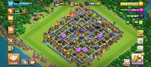Clash Of Clans Cv 15 Com 5 Construtores Da Pra Mudar De Nome