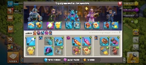Clash of Clans CV 16 COM ***6** CONSTRUTORES