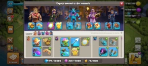 Clash of Clans CV 17 COM ***5** CONSTRUTORES