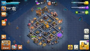 Clash Of Clans Cv 16 Com 5 Construtores Da Pra Mudar De Nome