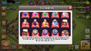 Clash Of Clans Cv 16 Com 5 Construtores Da Pra Mudar De Nome