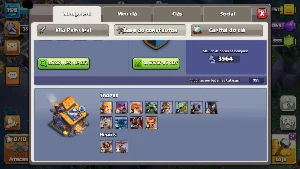 Clash Of Clans Cv 16 Com 5 Construtores Da Pra Mudar De Nome