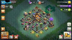 Clash Of Clans Cv 15 Com 5 Construtores Da Pra Mudar De Nome