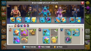 Clash Of Clans Cv 16 Com 5 Construtores Da Pra Mudar De Nome