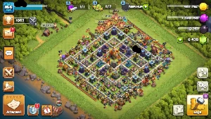 Clash Of Clans Cv 16 Com 5 Construtores Da Pra Mudar De Nome