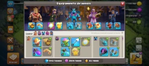 Clash of Clans CV 17 COM ***5** CONSTRUTORES
