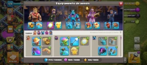 Clash of Clans CV 17 COM ***6** CONSTRUTORES