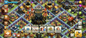 Clash of Clans CV 17 COM ***6** CONSTRUTORES