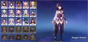 AR 35 BAAL, JEAN C1 , ESPADA DE JADE E AMOS - Genshin Impact
