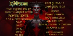 Diablo 4 - Power Leveling | Renomes | Dgs | Builds - Blizzard