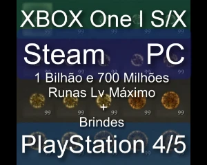 Elden Ring - Lv Máximo 713- Ps4/5, Xbox Series S/X, Steam Pc