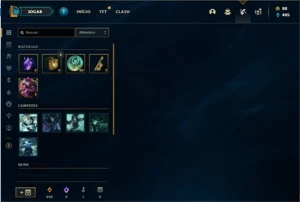 Conta ouro 2 com 34 Champs e 13 Skins - League of Legends LOL