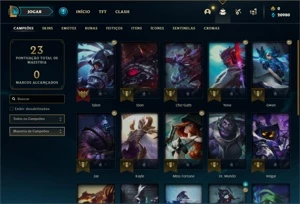 Conta Diamante 1 com 25 Champs e 1 Skin - League of Legends LOL