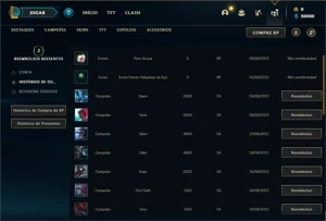 Conta Diamante 1 com 25 Champs e 1 Skin - League of Legends LOL